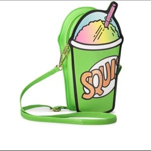 🔥 The SIMPSONS Neon Green Slurpee XBody NWOT 🔥